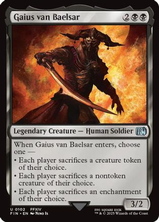 Gaius van Baelsar (102) Foil - FINAL FANTASY