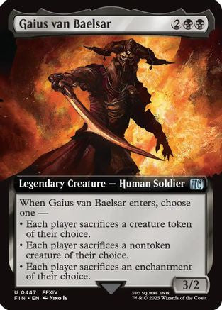 Gaius van Baelsar (Extended Art) (447) Foil - FINAL FANTASY