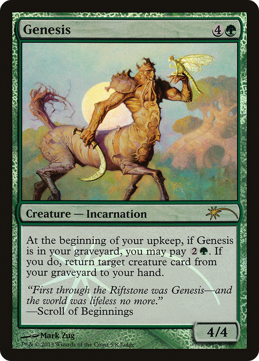 Genesis (005) Foil - Judge Gift Cards 2013