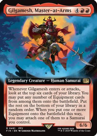 Gilgamesh, Master-at-Arms (Extended Art) (461) Foil - FINAL FANTASY