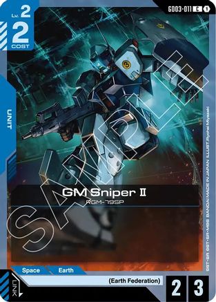 GM Sniper II (GD03-011) - Steel Requiem
