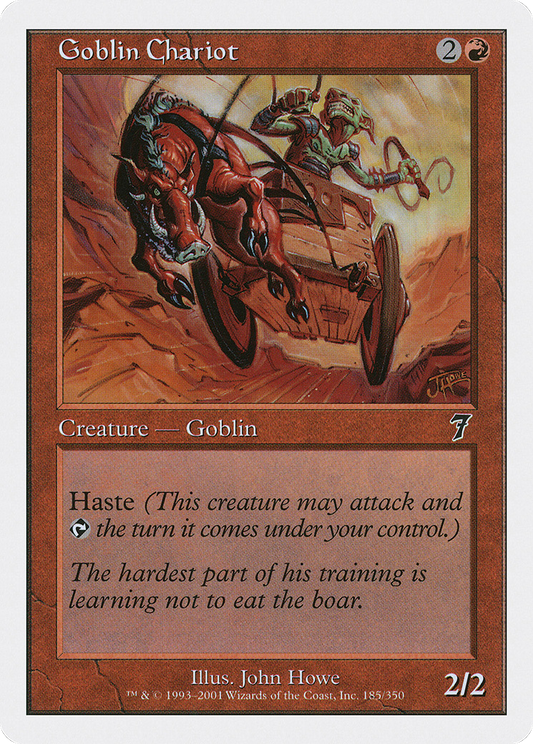 Goblin Chariot (185) - Seventh Edition
