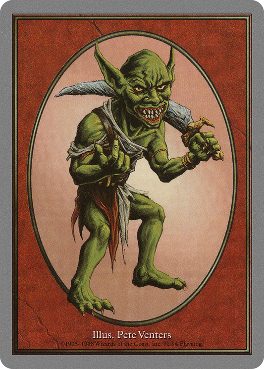 Goblin Token (092) - Unglued Tokens