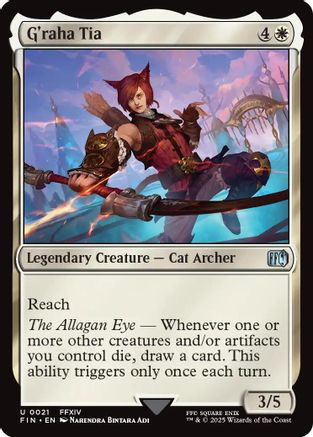 G'raha Tia (021) Foil - FINAL FANTASY