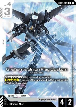 Graham's Union Flag Custom (GD03-069) Holofoil - Steel Requiem