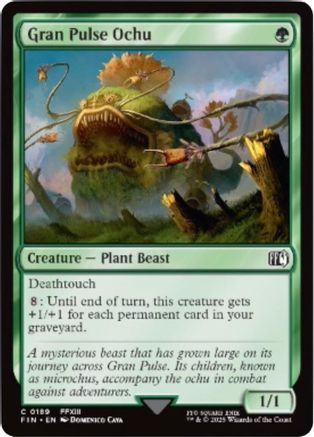 Gran Pulse Ochu (189) Foil - FINAL FANTASY