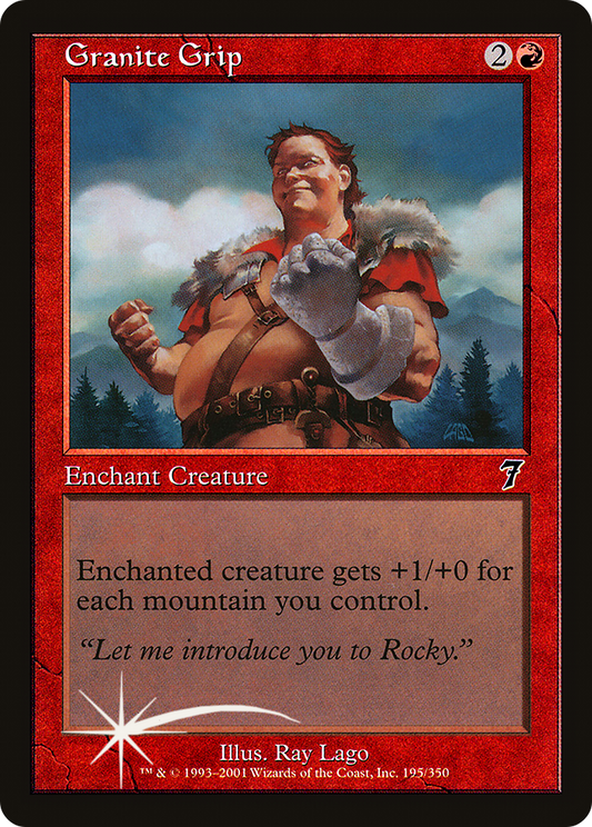 Granite Grip (195) Foil - Seventh Edition