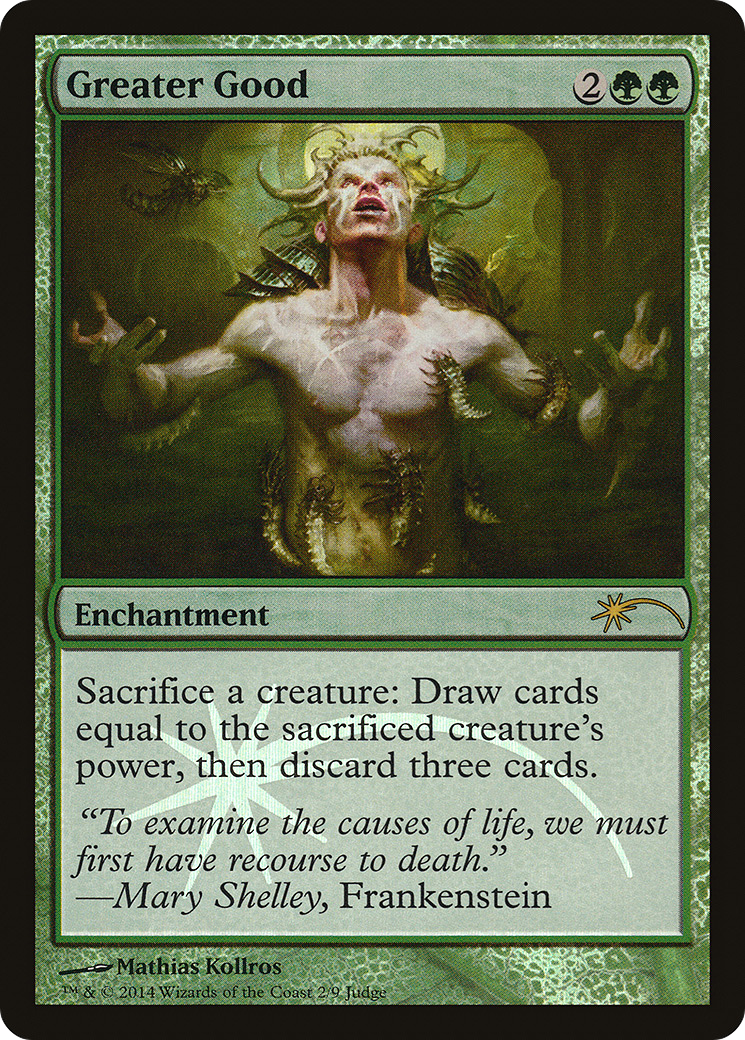 Greater Good (002) Foil - Judge Gift Cards 2014