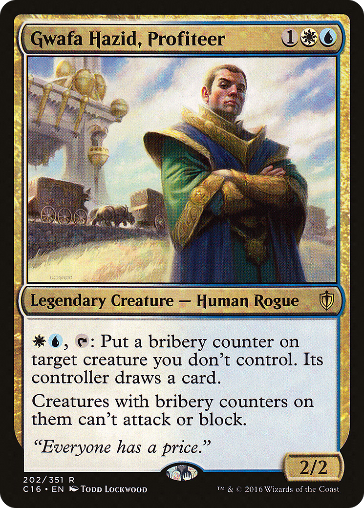 Gwafa Hazid, Profiteer (202) - Commander 2016