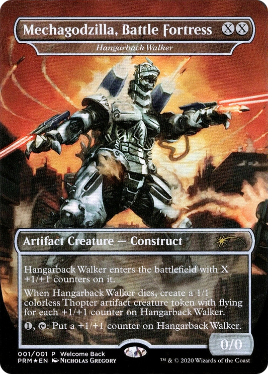 Hangarback Walker (002) Foil - Love Your LGS 2020