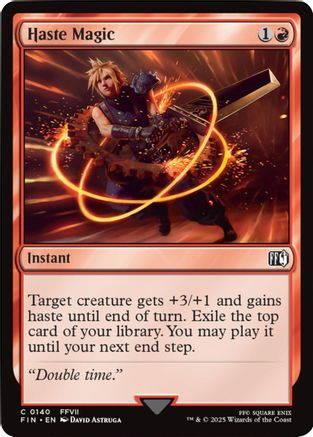 Haste Magic (140) Foil - FINAL FANTASY