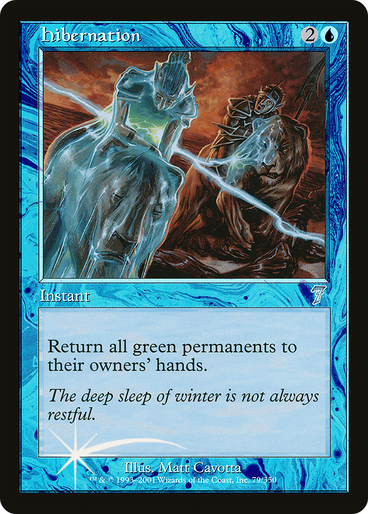 Hibernation (079) Foil - Seventh Edition