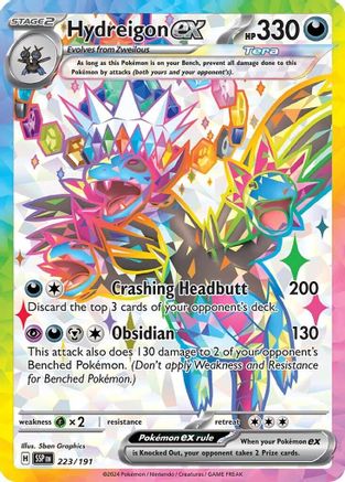 Hydreigon ex (223) Holofoil - Surging Sparks