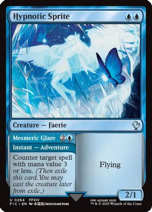 Hypnotic Sprite (264) Surge Foil - Commander: FINAL FANTASY