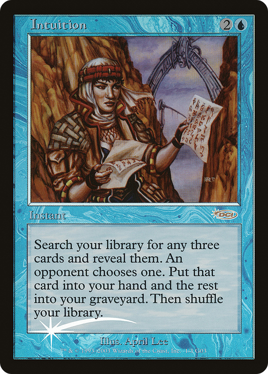 Intuition (001) Foil - Judge Gift Cards 2003