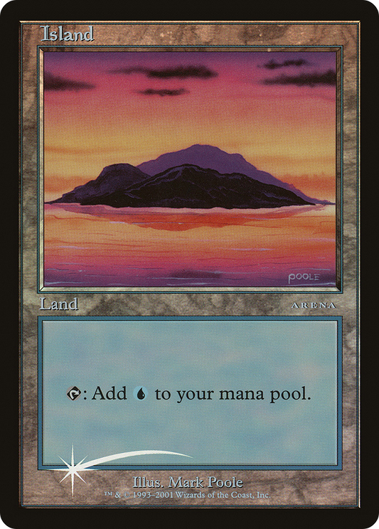 Island (001) Foil - Arena League 2002