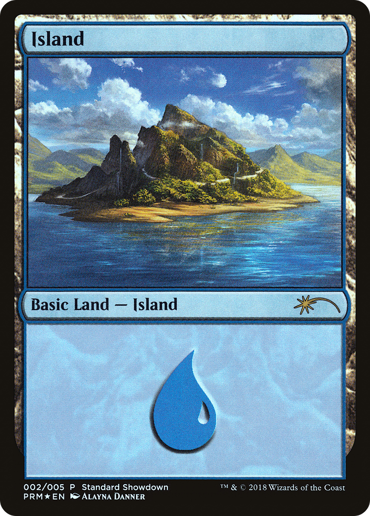 Island (002) (M19) Foil - Standard Showdown Promos