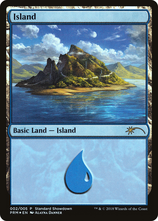 Island (002) (M19) Foil - Standard Showdown Promos