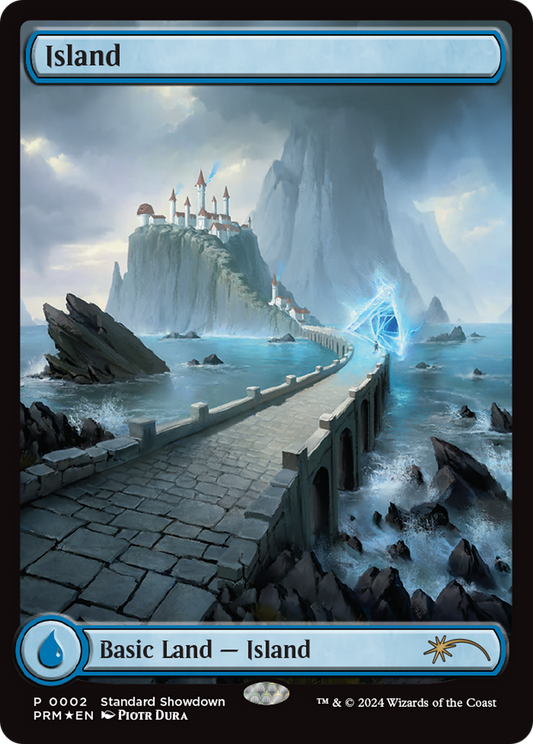 Island (002) (MKM) Foil - Standard Showdown Promos
