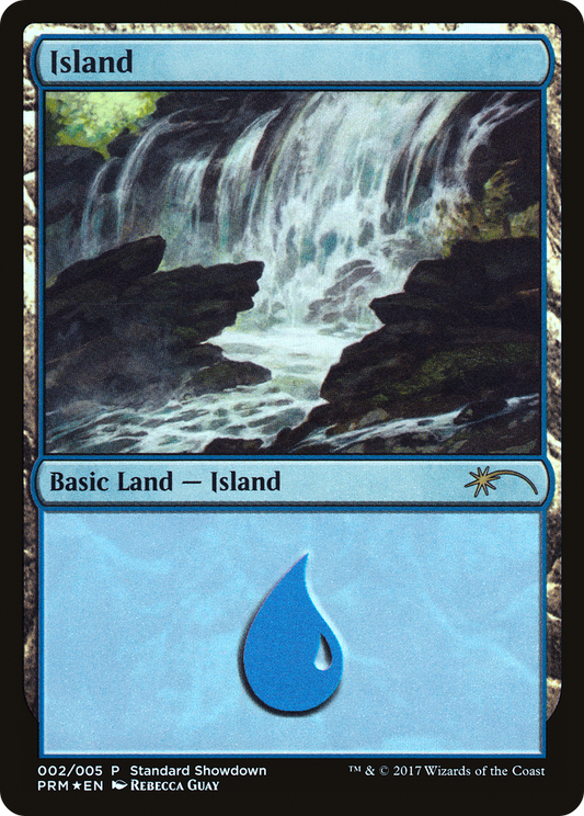 Island (002) (XLN) Foil - Standard Showdown Promos