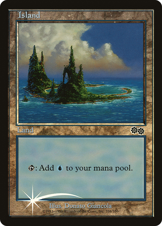 Island (003) Foil - Arena League 1999