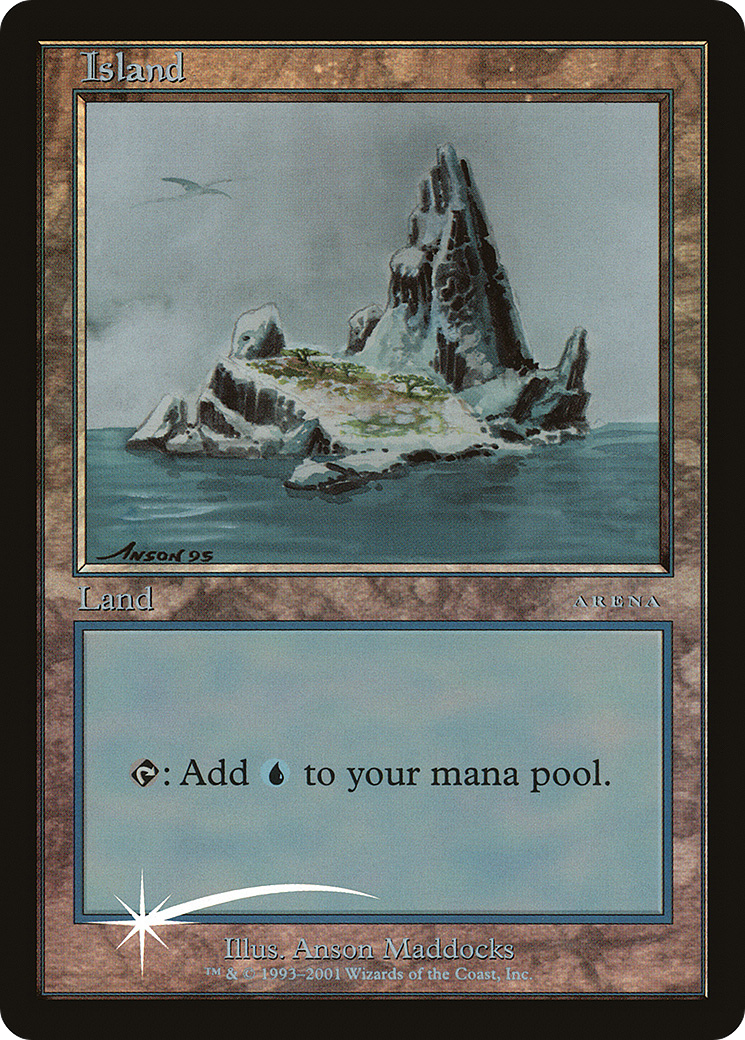 Island (003) Foil - Arena League 2001