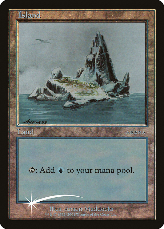 Island (003) Foil - Arena League 2001