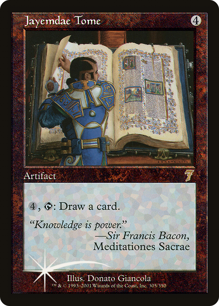 Jayemdae Tome (305) Foil - Seventh Edition