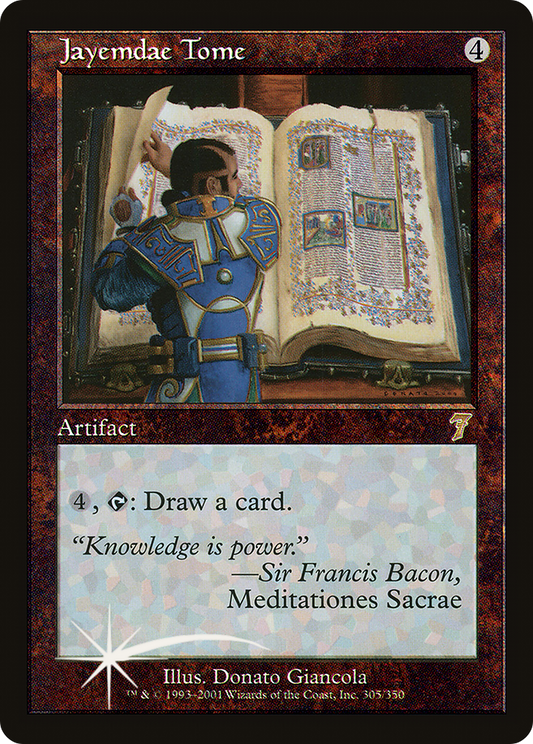 Jayemdae Tome (305) Foil - Seventh Edition