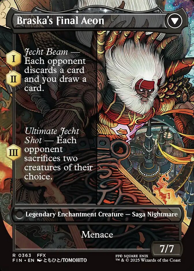 Jecht, Reluctant Guardian // Braska's Final Aeon (Borderless) (363) - FINAL FANTASY