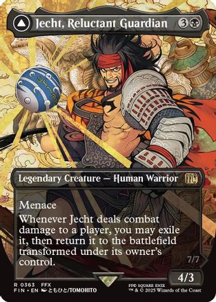 Jecht, Reluctant Guardian // Braska's Final Aeon (Borderless) (363) - FINAL FANTASY