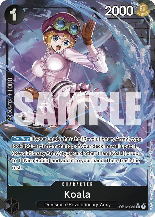Koala (Alternate Art) (OP12-086) Foil