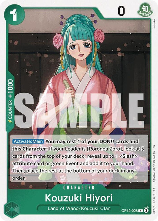 Kouzuki Hiyori (OP12-028) Foil