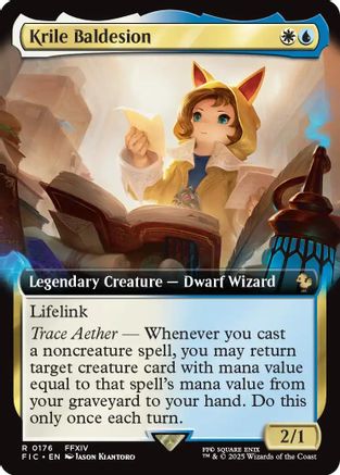 Krile Baldesion (Extended Art) (176) Foil - Commander: FINAL FANTASY