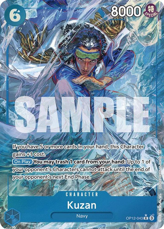 Kuzan (Alternate Art) (OP12-043) Foil