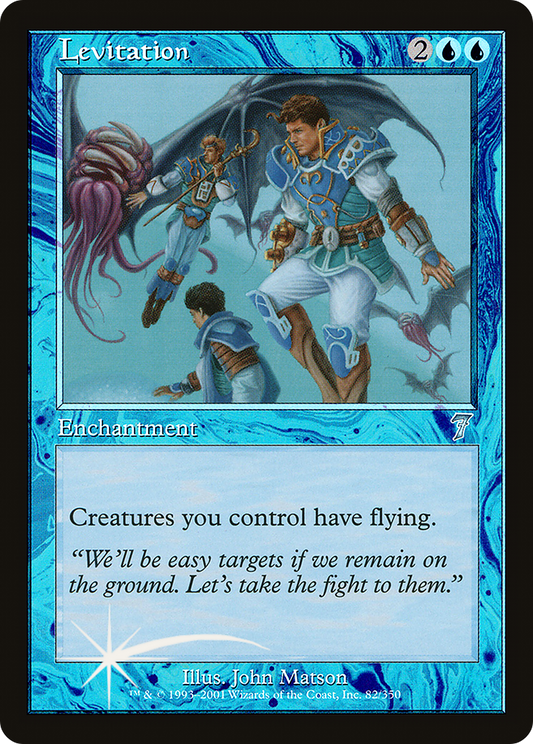 Levitation (082) Foil - Seventh Edition