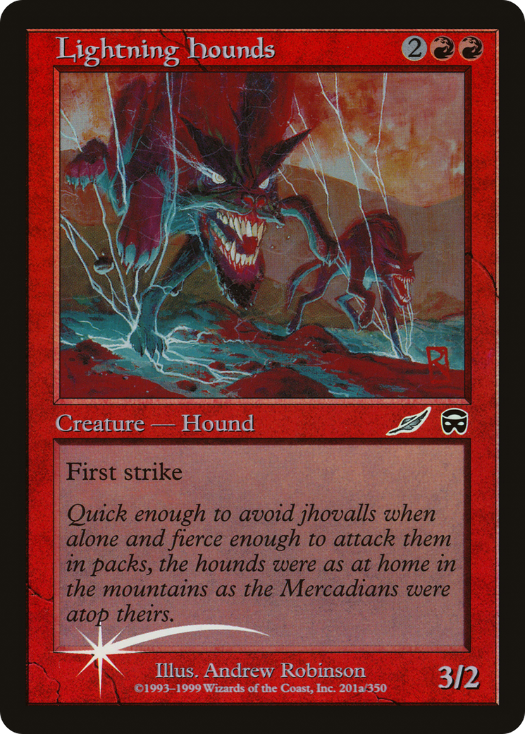 Lightning Hounds (2000) Foil - Media and Collaboration Promos