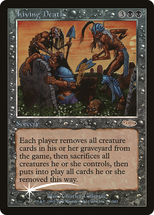 Living Death (003) Foil - Judge Gift Cards 2003
