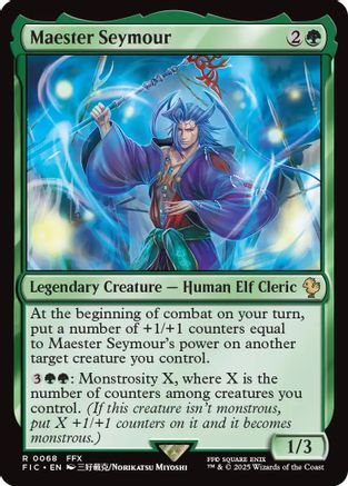 Maester Seymour (068) Surge Foil - Commander: FINAL FANTASY