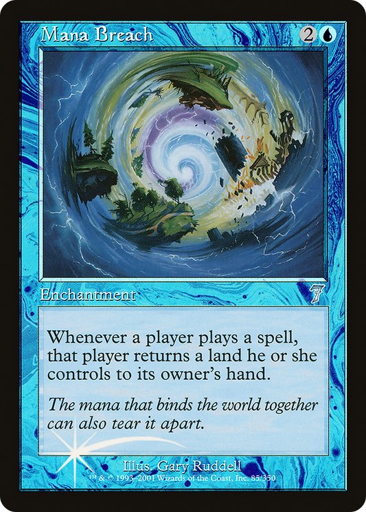 Mana Breach (085) Foil - Seventh Edition