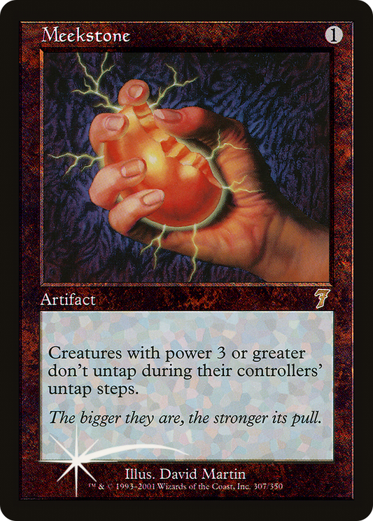 Meekstone (307) Foil - Seventh Edition