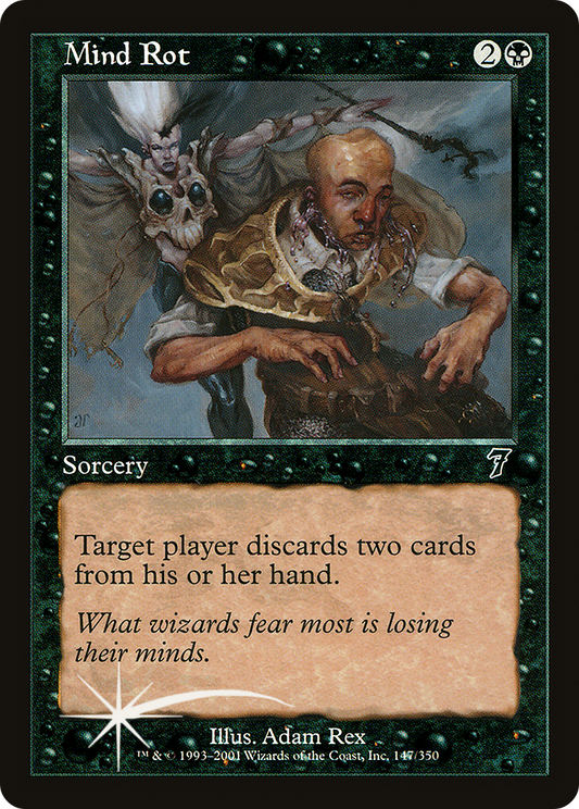 Mind Rot (147) Foil - Seventh Edition