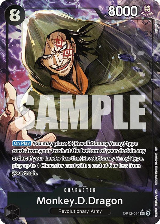 Monkey.D.Dragon (Alternate Art) (OP12-094) Foil