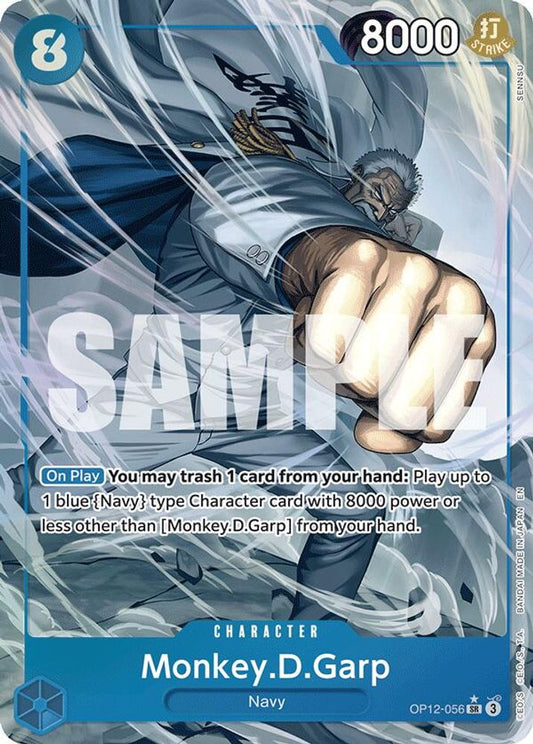 Monkey.D.Garp (Alternate Art) (OP12-056) Foil