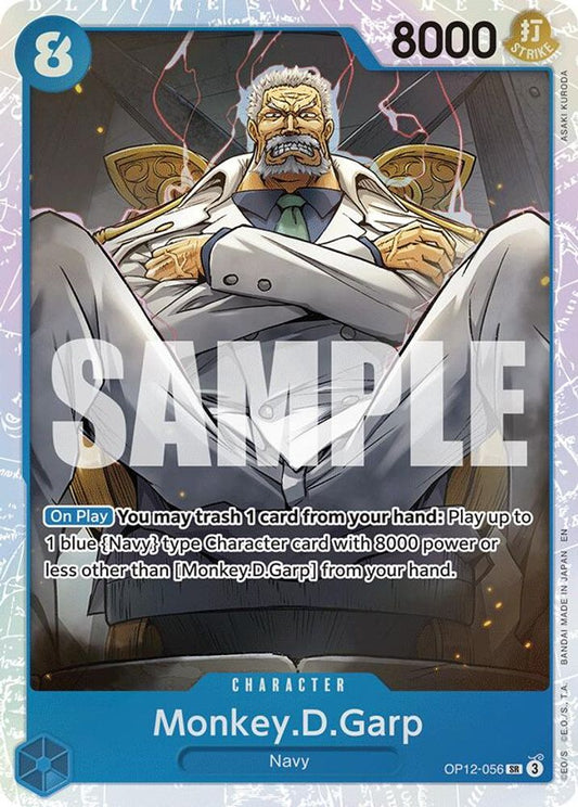 Monkey.D.Garp (OP12-056) Foil