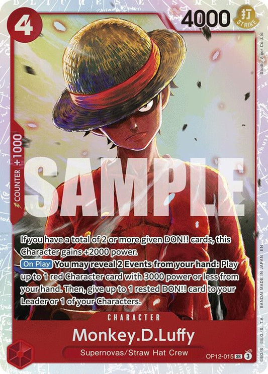 Monkey.D.Luffy (OP12-015) Foil