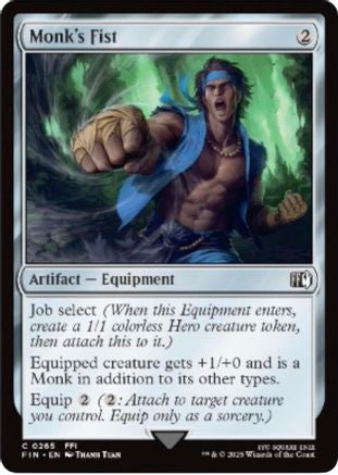 Monk's Fist (265) Foil - FINAL FANTASY