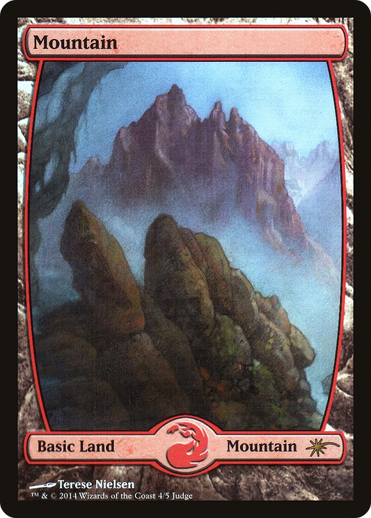 Mountain (004) Foil - Judge Gift Cards 2014
