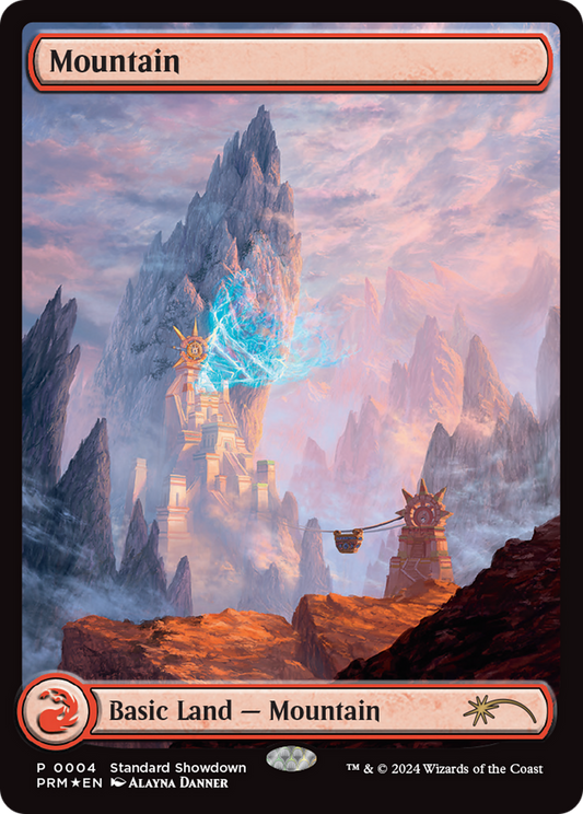 Mountain (004) (MKM) Foil - Standard Showdown Promos