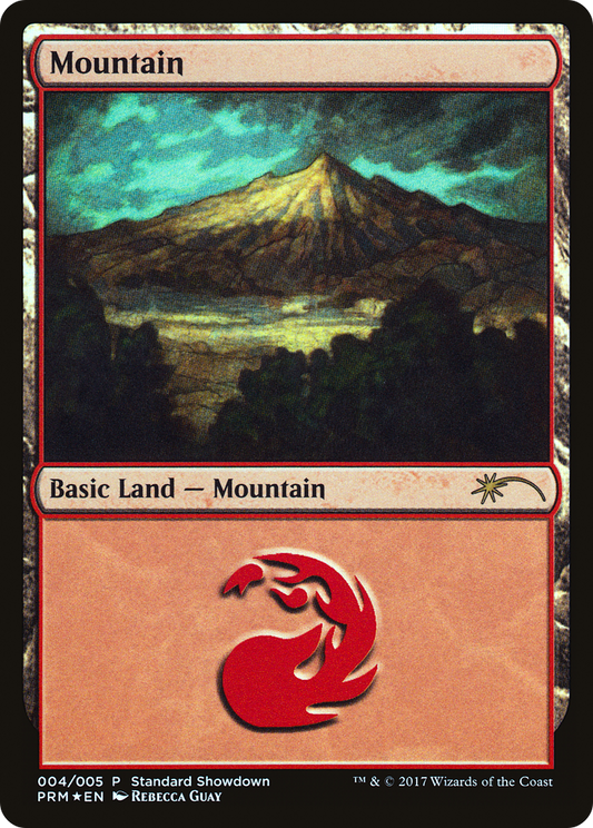 Mountain (004) (XLN) Foil - Standard Showdown Promos